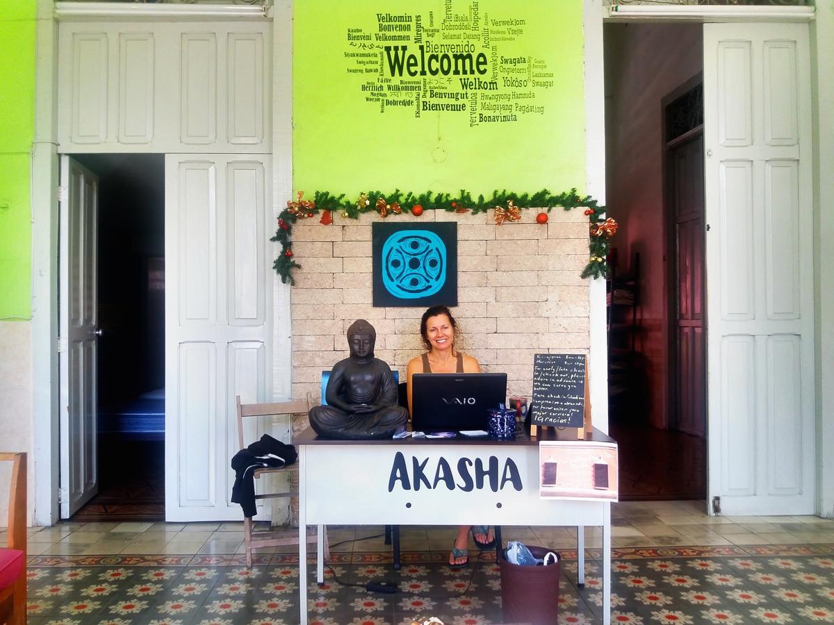 Akasha Hostel Merida Bagian luar foto