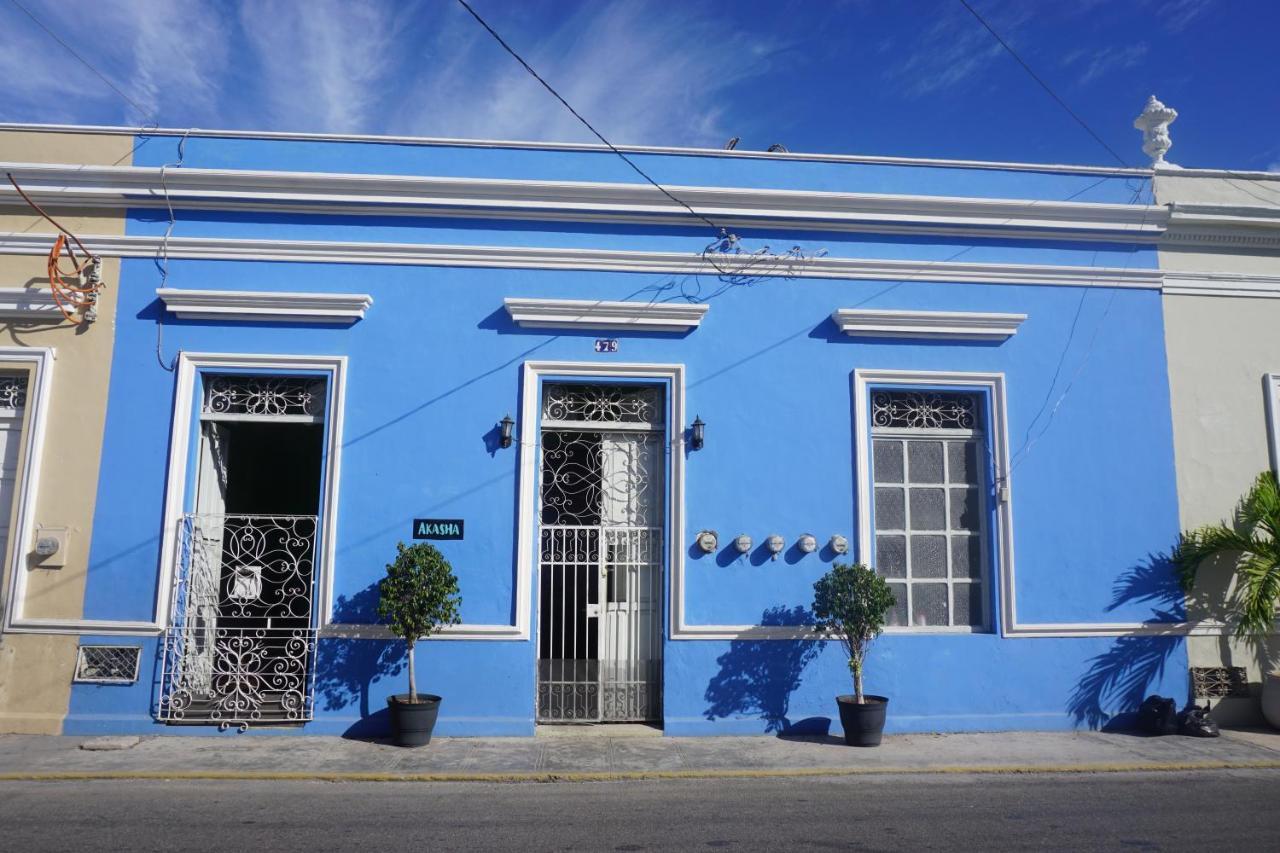 Akasha Hostel Merida Bagian luar foto